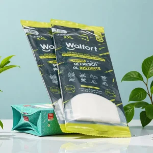 OEM ODM Disposable Summer Body Cooling Wet Wipes Non-Woven Extra Soft Single-Use