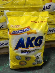 OEM ODM Eco-Friendly Detergent Powder 80g x 82pcs/bag 80g x 100pcs Lemon Lavender
