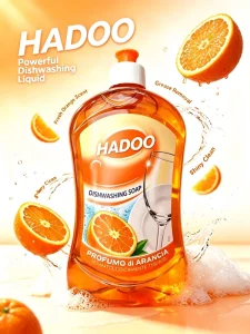OEM ODM Eco Friendly Disposable Dishwasher Liquid Concentrated Formula Powerfully Removes Kitchen Grease Stains