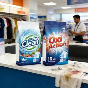 OEM ODM Factory High Quality Bulk Laundry Detergent Powder Perfumed Washing Powder for Industrial & Household Use