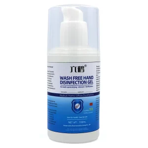 OEM ODM Factory Mini Hand Sanitizer Gel 99.99% Antibacterial Leave In Alcohol Hand 100ml Portable