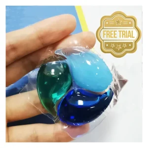 OEM ODM HE 3-in-1 Laundry Detergent Capsule with Tough Stain Removal