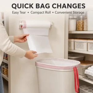 OEM ODM Large Heavy Duty Drawstring Trash Bags with Custom Size, Thickness, Color, Scent, and Packaging