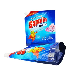 OEM ODM Liquid Soap Detergent Nozzle Bag Stand up Spout Pouch Large Quantity Factory Direct Supply