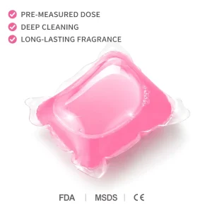 OEM ODM Private Label Eco-Friendly Apparel Laundry Detergent Pods 8g High Active Enzyme 100pcs COCO Fragrance