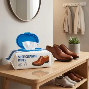 OEM ODM Shoe Cleaning Wipes Disposable Stain Removal Sneaker Leather Shoe Care Wipes