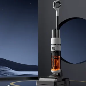 OEM ODM Wet/Dry 2-in-1 Voice Assistant Upright Handheld Vacuum Cleaner, 15000Pa Suction, Self-Cleaning