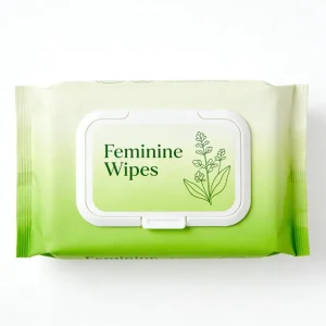 OEM ODM Women’s Feminine Private Parts Care Moisturizing Cleaning Wipes Alcohol Free Pure Water Formula Mild Non Irritating