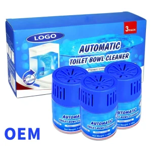 OEM Organic Biological Enzymes Eco Friendly Toilet Bowl Cleaner Gel Automatic Long Lasting Toilet Bowl Cleaner Bottle 100g