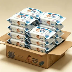 OEM Organic Soft Water Wipes Baby Care Custom Baby Wipes 80pcs Spunlace Natural Fragrance Free Baby Wipes for Daily Cleansing
