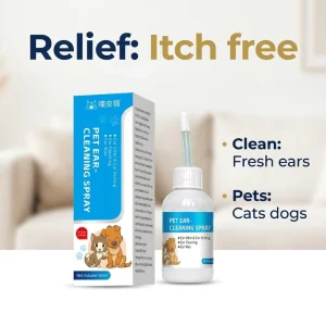 OEM Pet Ear Wash Mild Botanical Blend for Mite Relief
