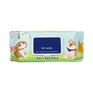 OEM Pet Wipes High Quality Cleaning Tissue Wipes Pack Pets Wet Wipes for Animal Cleansing 80ct Made in China