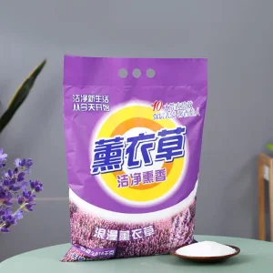 OEM Printed Moisture-Proof Plastic Pouch for Laundry Detergent Powder Packaging