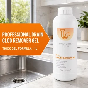 OEM Private Label 1L Liquid Drain Opener Powerful Hair Clog Remover Sink Drain Pipe Cleaner Gel for Kitchen Bathroom