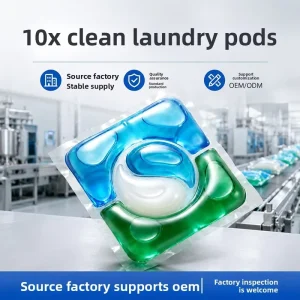 OEM Private Label 5-in-1 Laundry Pods and Washing Capsules