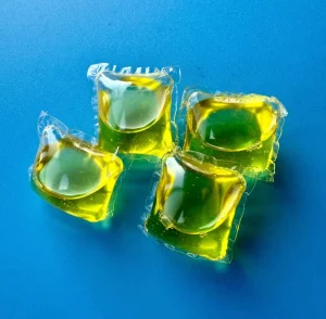 OEM Private Label Laundry Detergent Pods Washing Capsule Pod 4 In1 Laundry Beads Apparel Cleaning Liquid Gel Pinegel