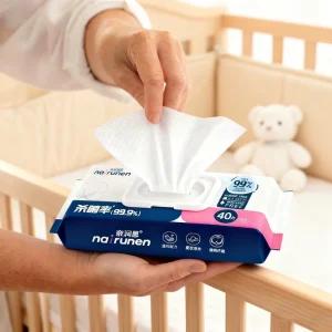 OEM Private Label Pure Water Safe Fragrance free Alcohol free Sensitive Skin Cleansing Wet Wipes