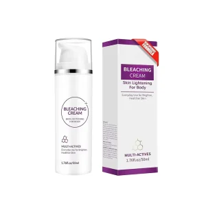 OEM Private Logo Body Brightens Lightening Dark Skin Bleaching Cream for All Skin Types