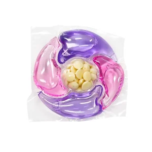 OEM Pure Single Multi Cavity Disposable Liquid Laundry Detergent Beads Customized Fragrance Effective Cleaning Soft Mild
