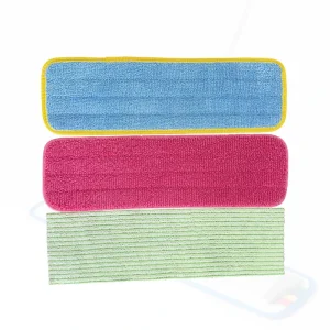 OEM Quick Dry Microfiber Mop Cloth High Absorbent Lint Free Floor Cleaning Mop Pad for Kitchen Bathroom