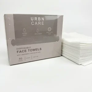 OEM Soft Disposable Antibacterial Eco Friendly Viscose Rectangle Facial Tissues Comfortable Hypoallergenic Skin Friendly