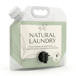 OEM Spout Pouch With Tap Valve Liquid Refill Bag for Laundry Detergent Hand Soap Household Cleaning Doypack Flexible Packaging