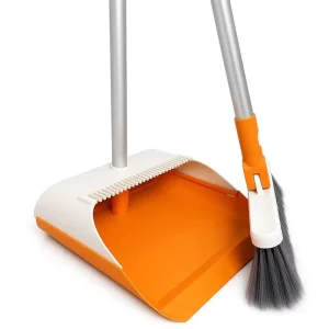 OEM Standing Broom and Dustpan Set with Aluminum Pole Broom Manufacturer Bulk Commercial Cleaning