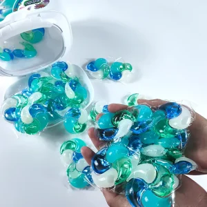 OEM Supermarket Hot Sales Laundry Capsule 8X Concentration Laundry Pods Detergent Capsules Washing Soap 4 in 1