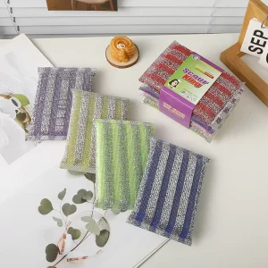 OEM Supplier Multipurpose Double-Sided Scratch-Resistant Scrubber Pad Dishwashing Sponge