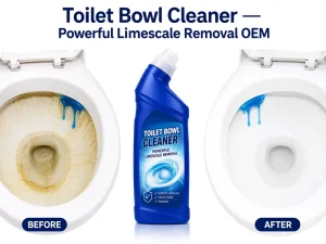 OEM Toilet Cleaner Liquid Urine Yellow Stain Remover Bathroom Lemon Scent Detergent