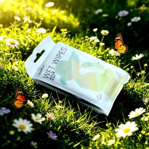 OEM Travel Wipes Spunlace Non Woven Wet Tissue Wipes Individually Packed Cleansing Wipes