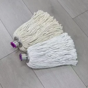 OEM Vintage Iron Head Mop Threaded Lightweight Self-Wringer Replacement Head Commercial Cotton Yarn Factory-Customized Property