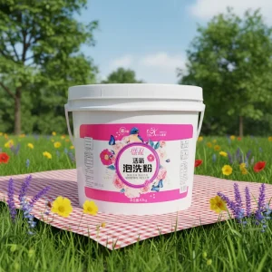 OEM Washing Detergent Powder Bright and Pure Fragrance Rich Foam 4.5kg