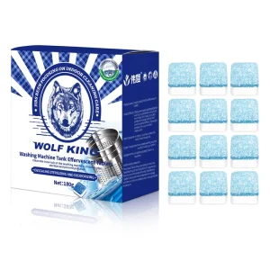 OEM Washing Machine Tank Effervescent Tablets Custom Packaging Deep Cleaning Washer Tub Cleaner Tablets