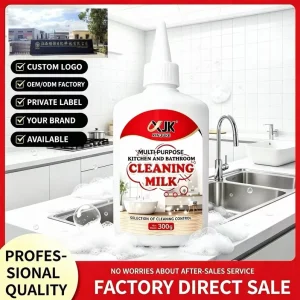 OEM&ODM 300g Custom Multi Purpose Kitchen and Bathroom Cleaning Milk