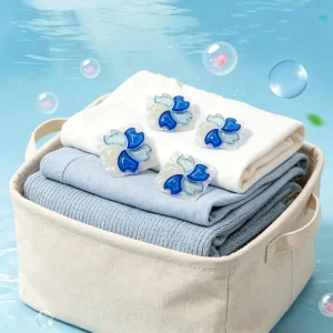 Ocean Breeze Scent Disposable Eco Friendly Laundry Pods Remove Musty Odor Fresh Air Feeling for Apparel