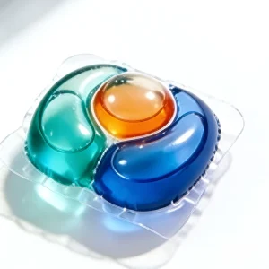 Ocean Citrus Eco-Friendly Laundry Pods Stain Removal Concentrated Formula Color Protection Fabric Softening Automatic