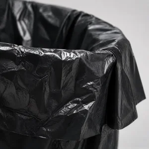 Odor-Control Kitchen Bin Liner Drawstring Garbage Bags Leak-Proof Extra-Thick Heavy-Duty
