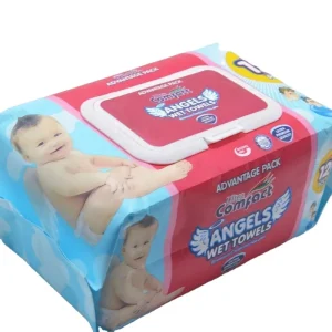 Odorless Natural Biodegradable Soft Antibacterial Baby Wipes Soaked in Water for Effective Daily Cleansing