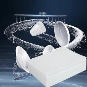 Oem Biodegradable Eco Friendly Solid Disposable Dishwashing Sheets Dishwasher Cleaning Sheets