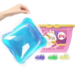 Oem Odm 3 in 1 Laundry Capsule Laundry Detergent Capsules Laundry Condensate Beads
