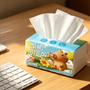 Office Hotel Disposable Tissue Practical for Indoor Daily Cleansing