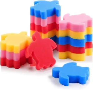 Oil-Absorbing Foam Sponge Bath Toy for Swimming Pools Hot Tubs and Spas