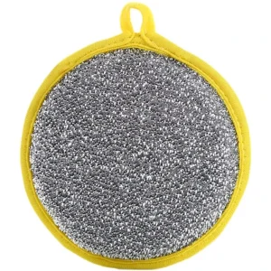 Oil Destroyer Double Sided Dishwashing Sponge Thickened Non Stick Scouring Pad Kitchen Brush for Pot Cleaning for Magic Wipe