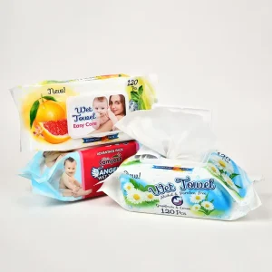 One-Time Makeup Remover Pads 120-Piece Cleaning Wipes for Babies Gentle Skin Care Paper Towels