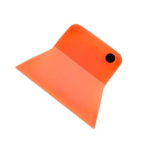 Orange Special Shaped PPF Squeegee Tool Soft TPU Car Wrap Tool Window Tint Tools Edge Tuck Auto Film Scraper Tint Tools