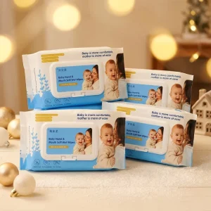 Organic Baby Cleansing Wipes for Face Hands and Sensitive Skin