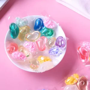 Organic Cruelty-Free Disposable Laundry Pods Gel Beads Detergent