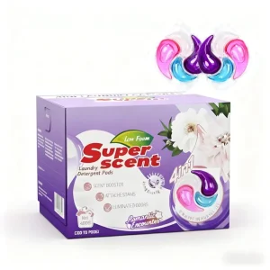 Organic Eco-Friendly Concentrated Bio-Enzyme Laundry Pods 4-in-1 Apparel Detergent Pods Disposable