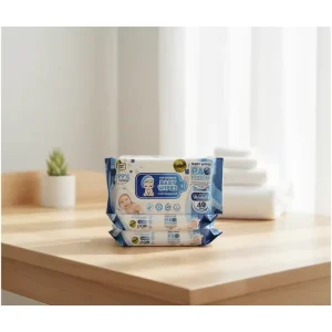 Organic Eco Friendly Travel Baby Wet Tissues Soft Custom Made Cleansing Wipes Free Sample in China